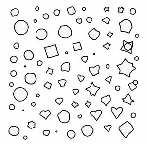 Fill up the page with random shapes 