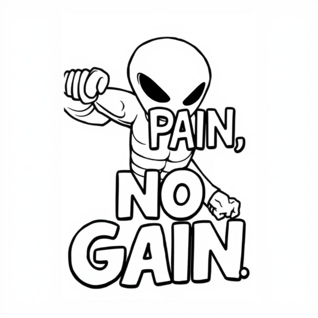 "No pain, no gain"
