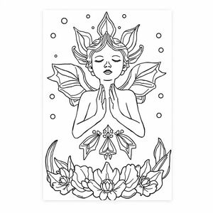 Take a deep breath. Let your creativity flow as you color.