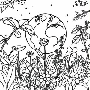 Heal the world with alot of plants and flowers 
