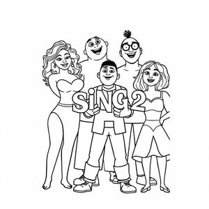 all the characters from the movie sing 2
