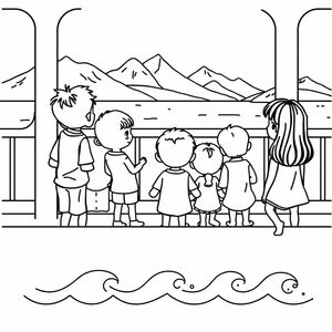 Kids on BC ferries