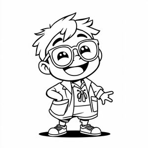 Manga style, black and white, detailed with bold black lines. 

subject: Medicare chan