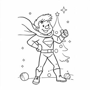 Tạo hình ảnh Giáng sinh của phim hoạt hình thập niên 80 Superted
