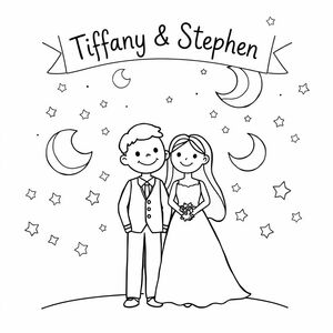 Đám cưới thiên thể 
"Tiffany & Stephen"