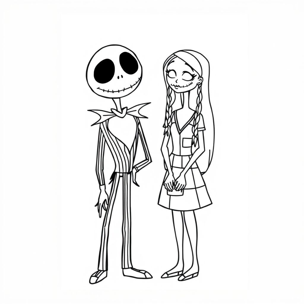 cơn ác mộng trước Giáng sinh "Jack và Sally"
