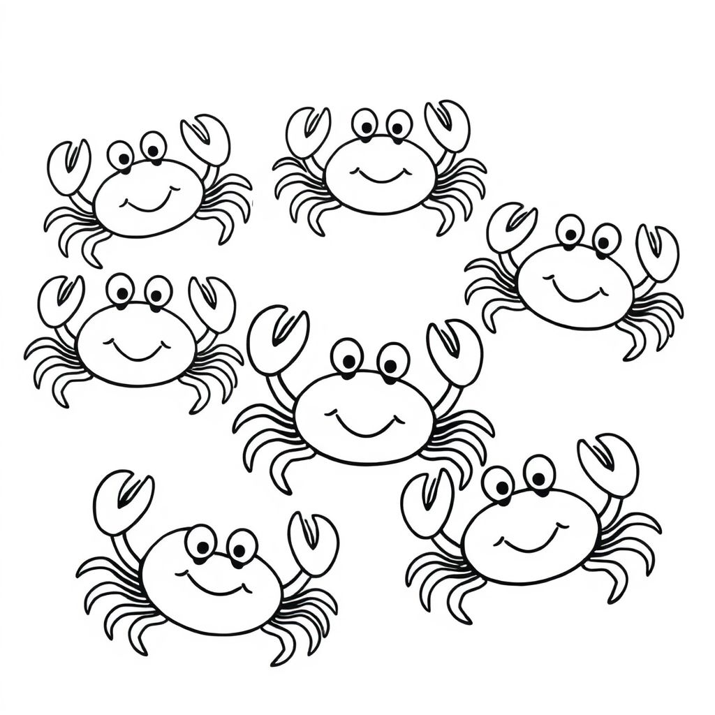 Crab page with crabs 

