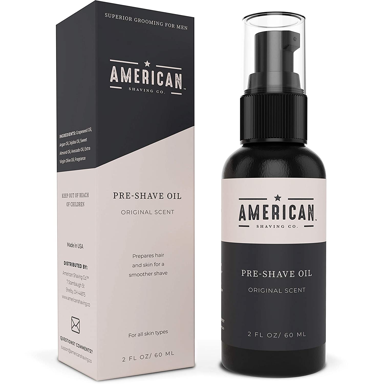 American Shaving Pre Shave Oil