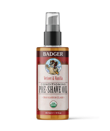 Badger Navigator Class Pre Shave Oil