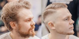 Buzz Cut for Thin Hair Before After