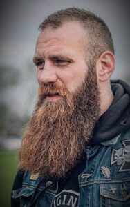 Long Viking beards