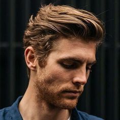 Messy Bowl Cut With Flowy Strands Layered Hairstyles for Men