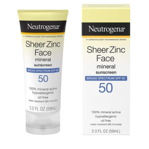 Neutrogena Sheer Zinc dry-touch Sunscreen