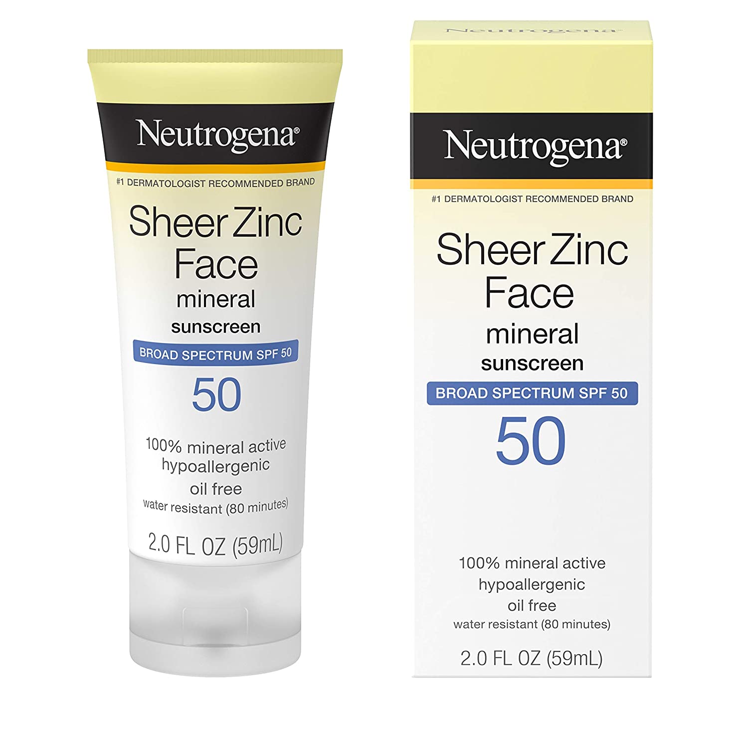 Neutrogena Sheer Zinc dry touch Sunscreen