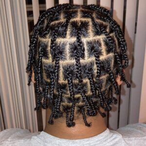 Single box braids