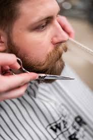 Step by step to trim your mustache