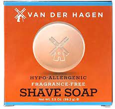 Van Der Hagen Mens Luxury Fragrance Free Shave Soap