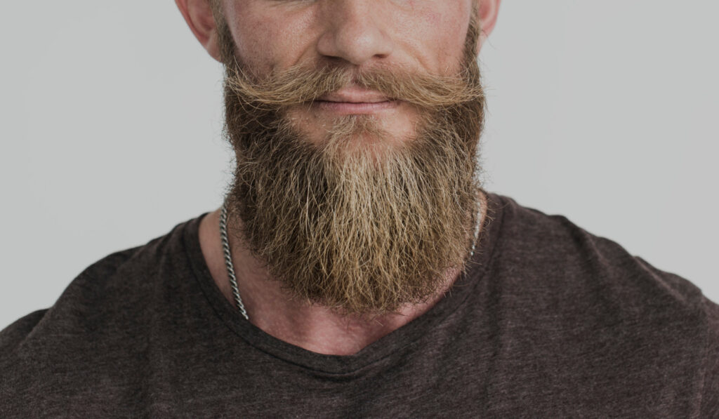 Beard split ends