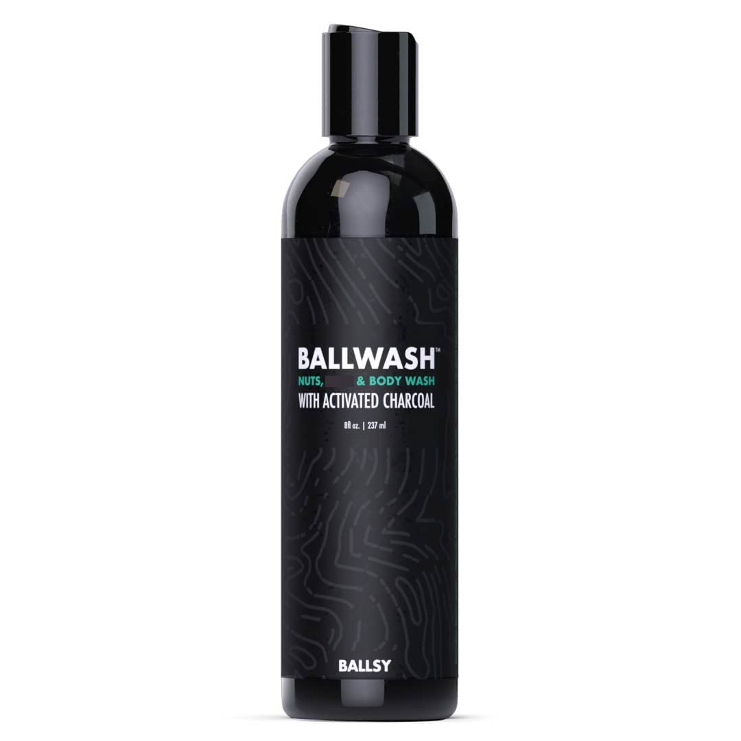 Ballsy Ballwash Charcoal Body Wash for Men