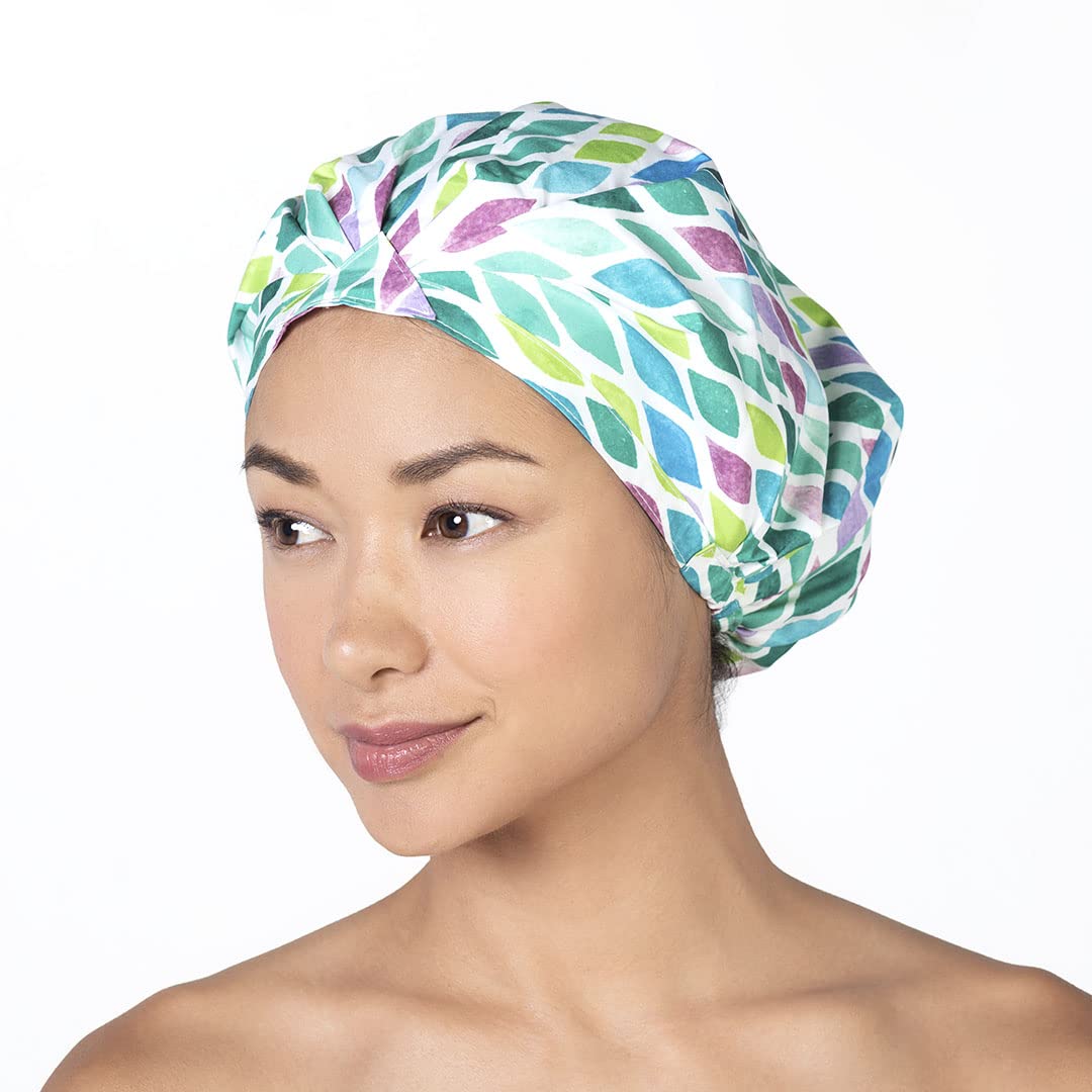 Betty Dain Fashionista Collection Mold Resistant Lined Shower Cap