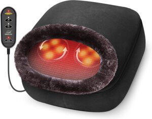 Snailax 2-in-1 Shiatsu Foot and Back Massager