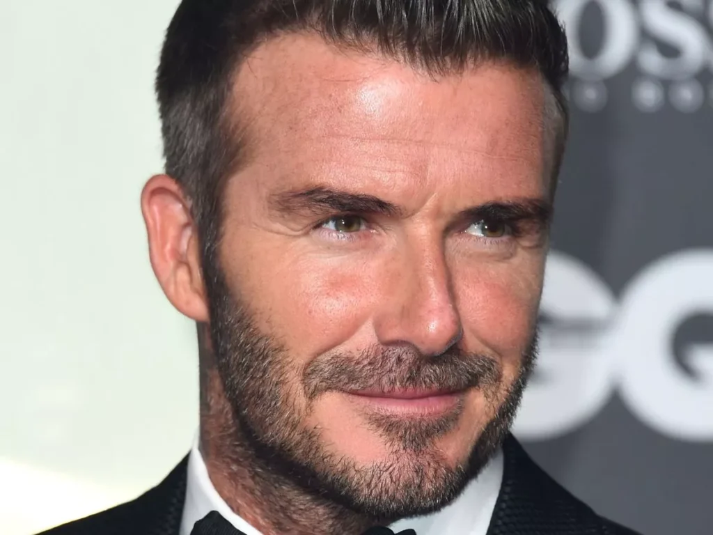 David Beckham's Beard Style