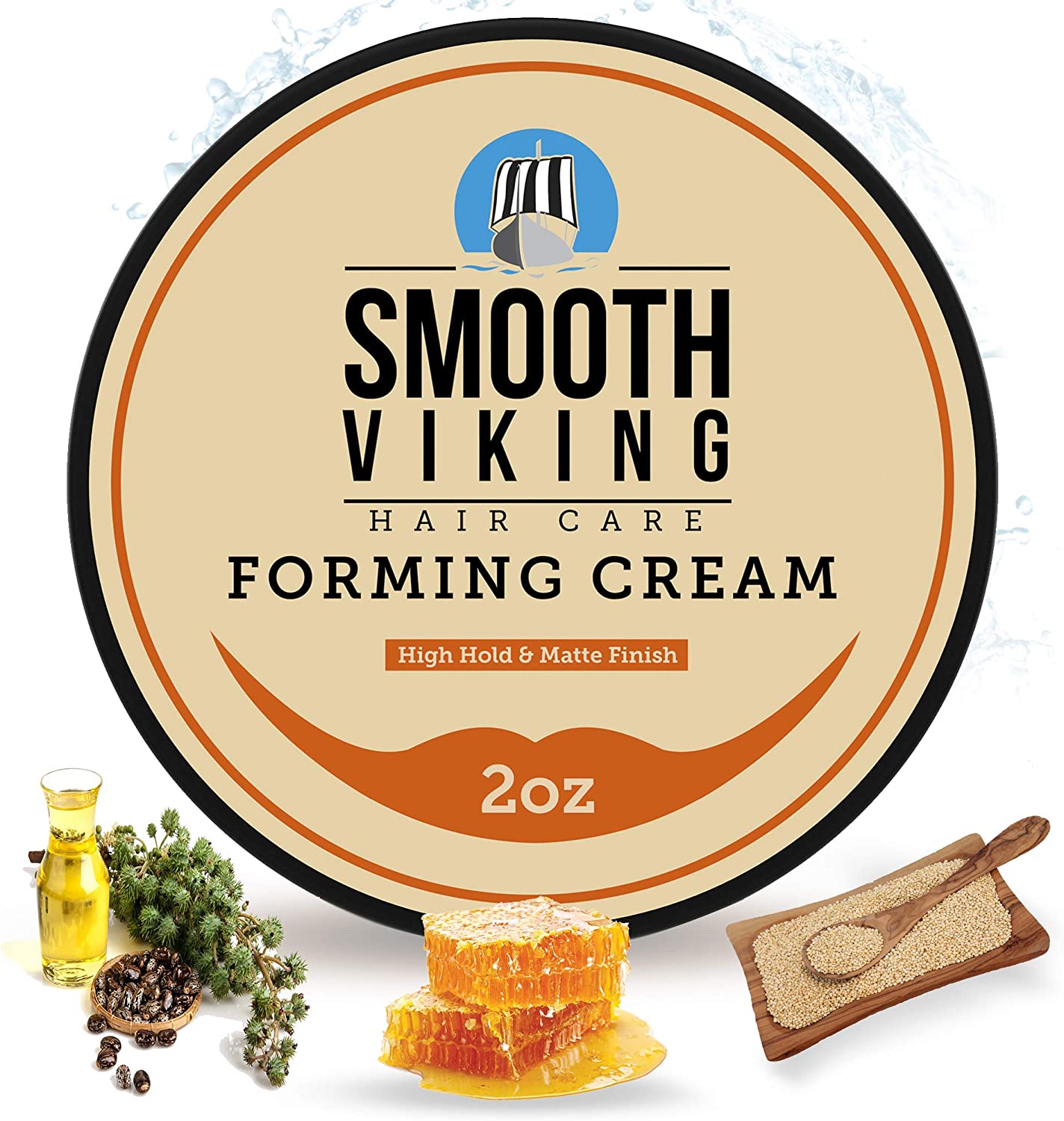 Smooth Viking Hair Care Forming Cream