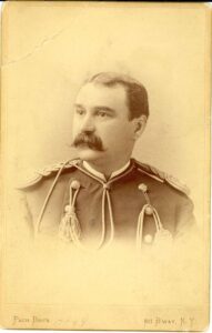 Francis M Gibson in Dress Uniform with a Walrus Mustache