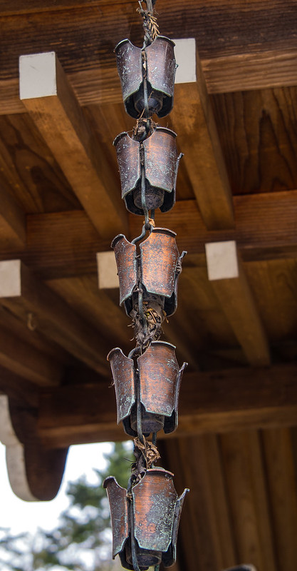 Cup-Style Rain Chains | Pic by Anguskirk on Flickr