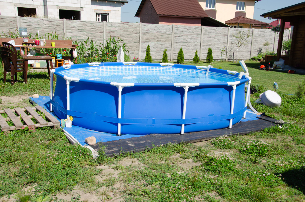 Cover the pool when in not use