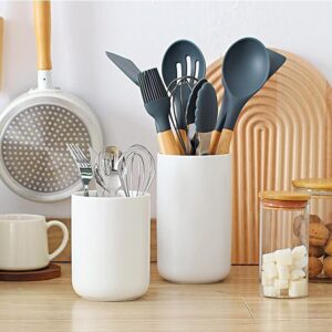 Matte White Utensil Holder