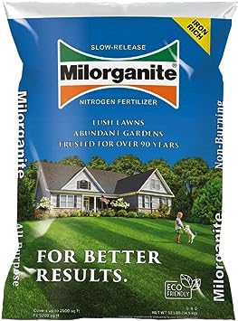 Milorganite Slow-Release Nitrogen Lawn Fertilizer