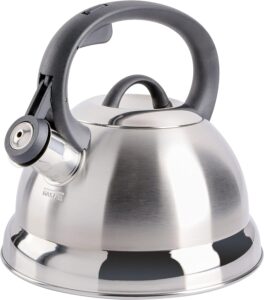 Mr. Coffee Flintshire Stainless Steel Whistling Tea Kettle