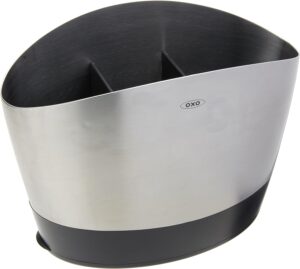 OXO Good Grips Stainless Steel Rotating Utensil Holder