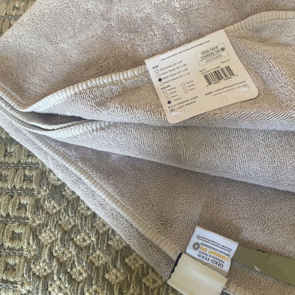 Riley Spa Bath Towels