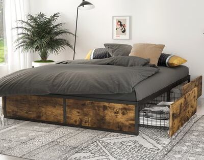 Steelside Milliken Storage Platform Bed (Queen)