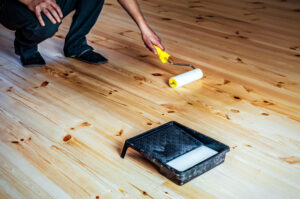 Sealing hardwood floors