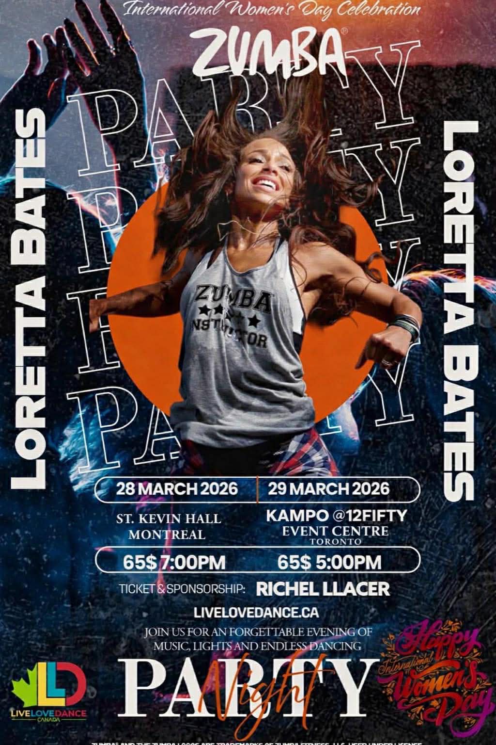 Loretta Bates Zumba Party