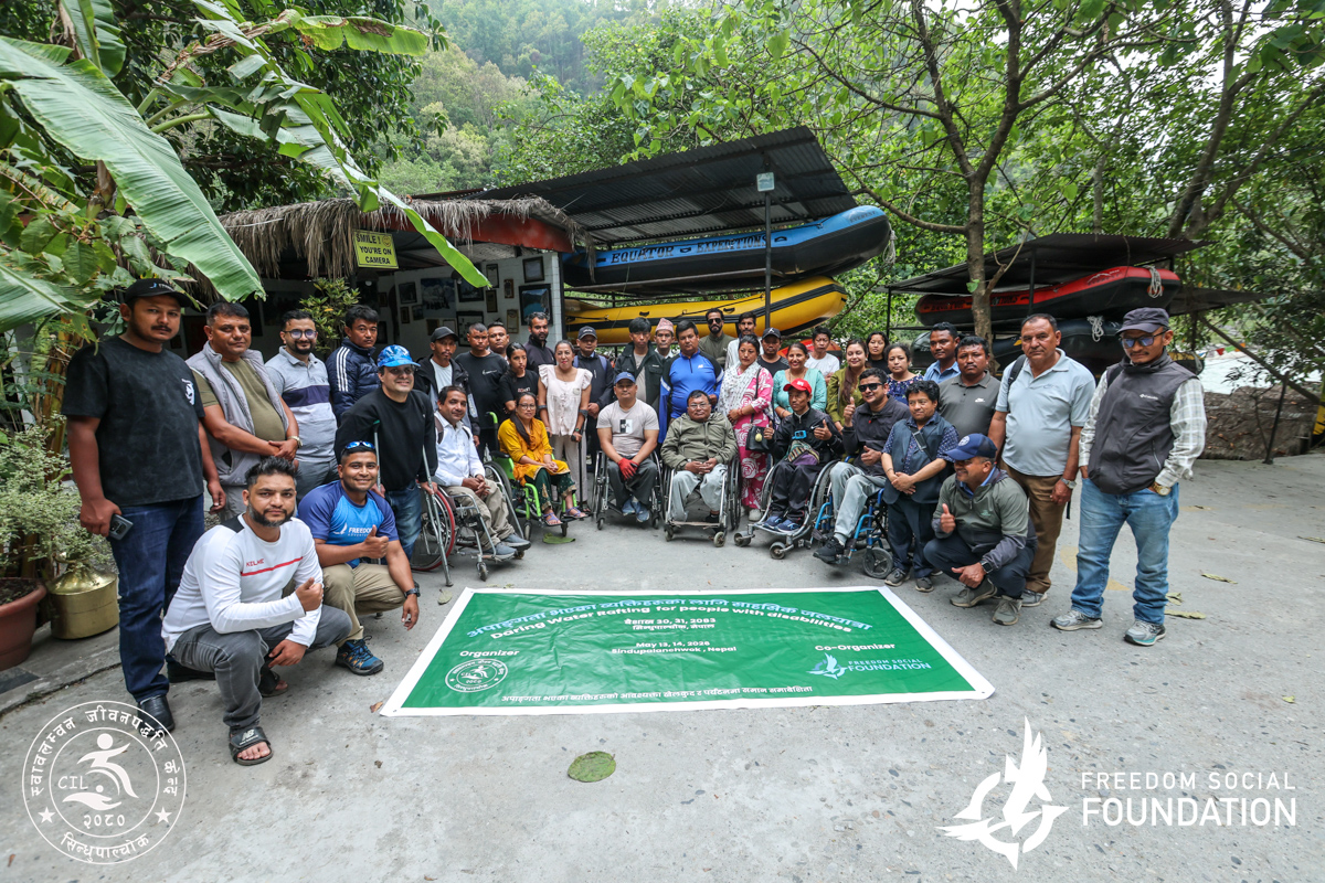 Daring Water Rafting for People with Disabilities