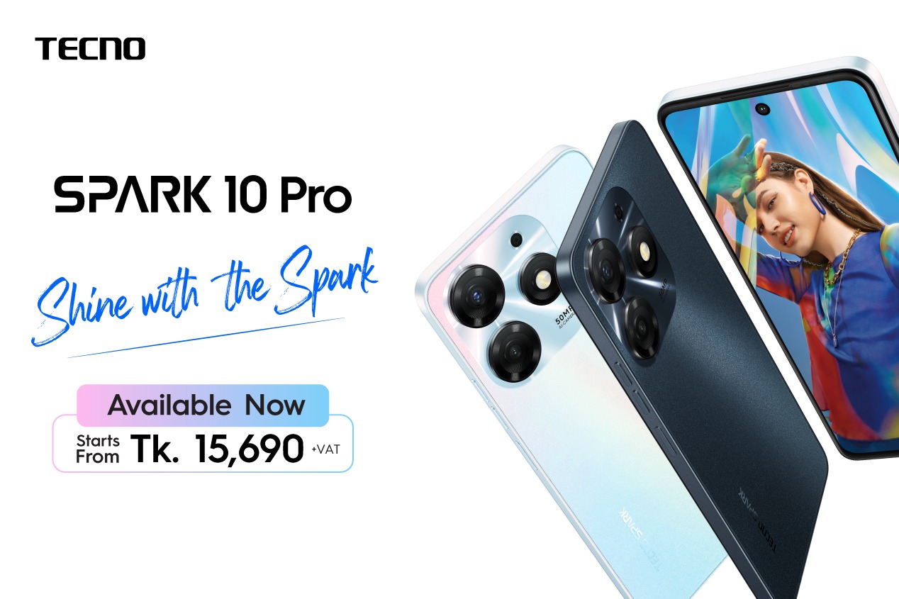 Tecno brings Spark 10 Pro to Bangladesh