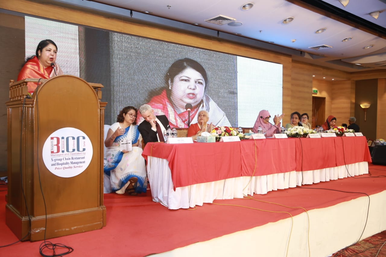 Speaker Shirin Sharmin attends national conference of Aparajita Network