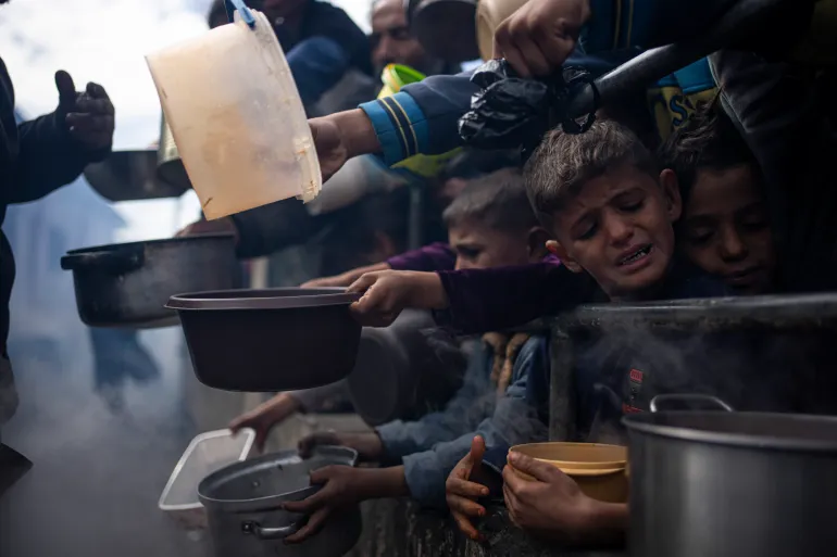 UN report says 282 million people faced acute hunger in 2023, with the worst famine in Gaza