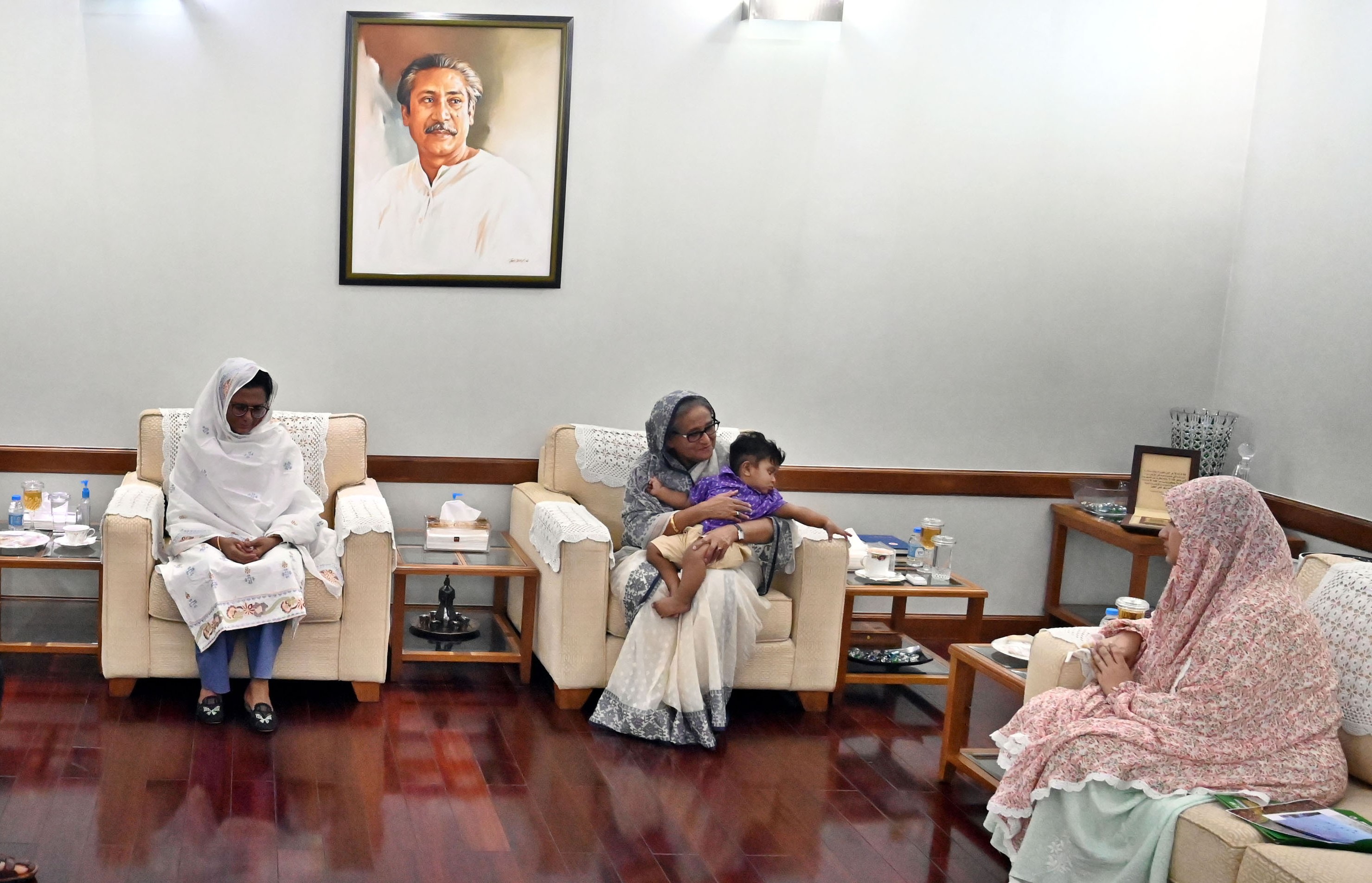 Jawad's family meets PM Hasina