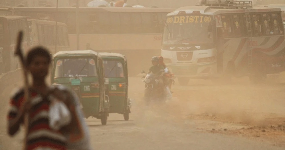 Dhaka’s air quality 2nd worst in the world this morning