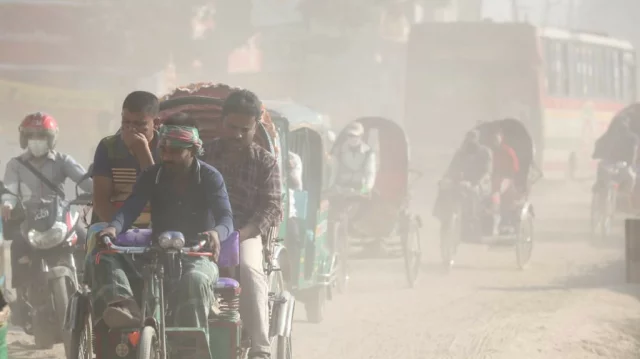 Dhaka’s air quality 7th worst in the world this morning