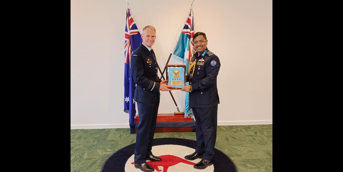 Bangladesh Air Force Chief returns home from Australia