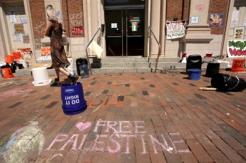 Police clear Pro-Palestinian tent encampment at George Washington University, dozens arrested