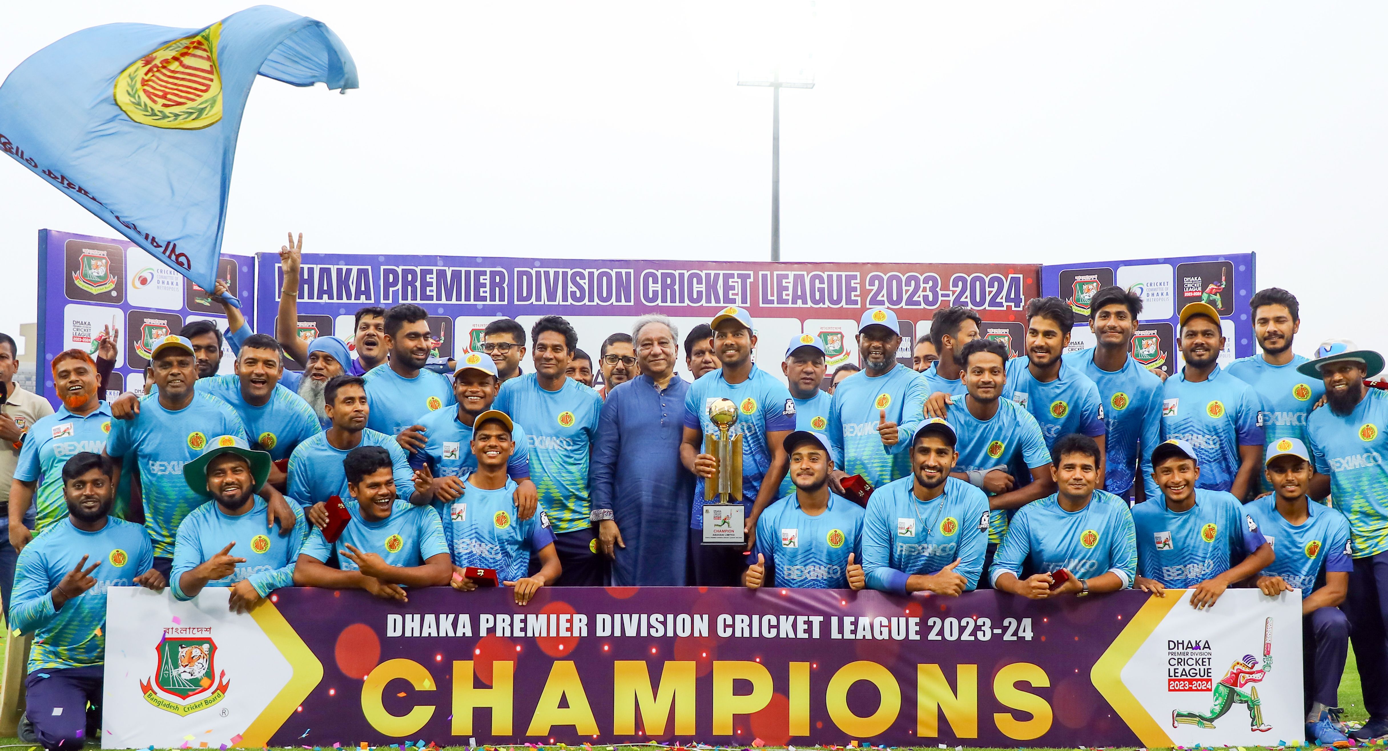 Abahani finish Dhaka League campaign as undefeated champions