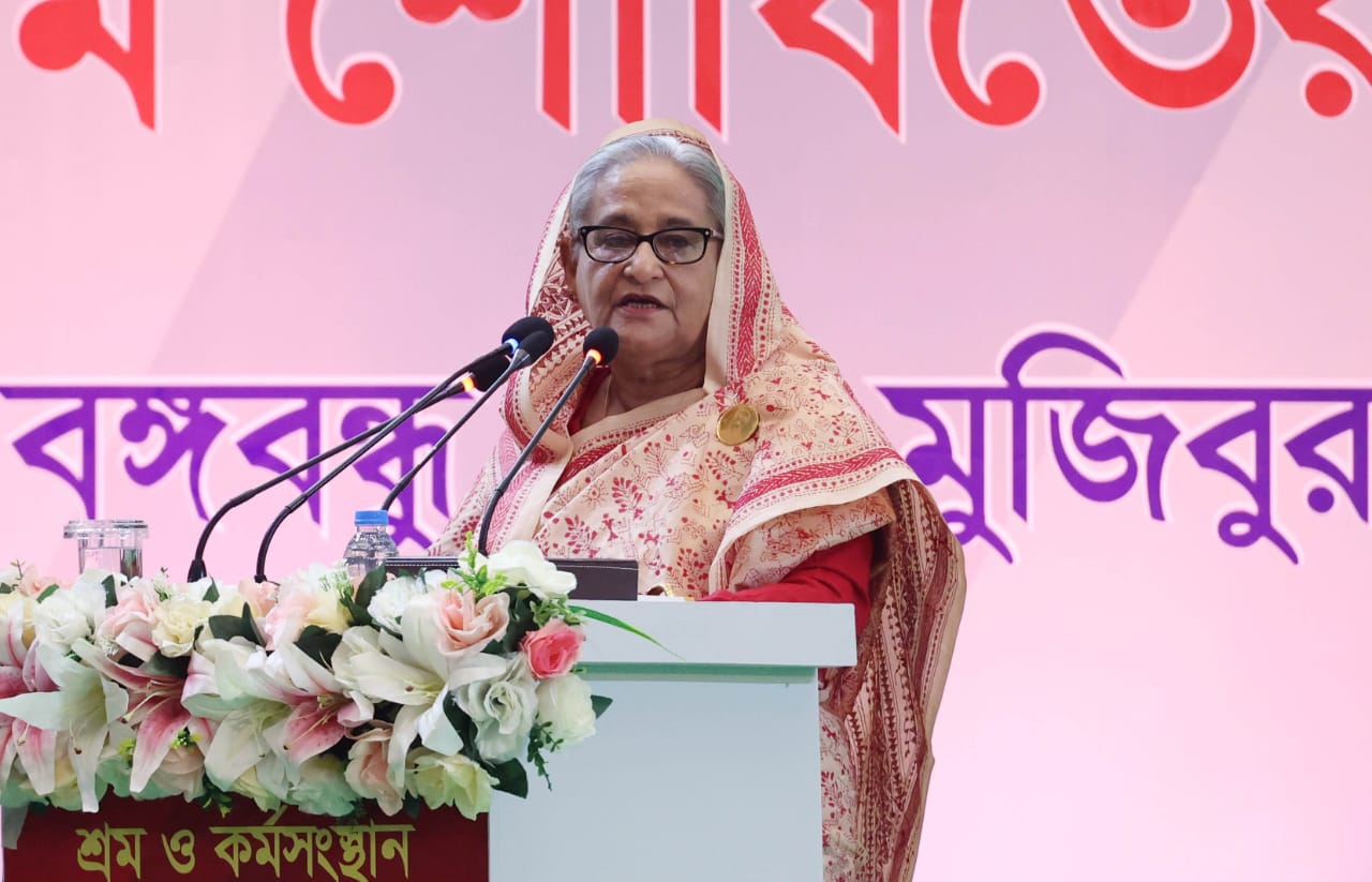 Spend less on luxury to pay more to workers: PM Hasina urges factory owners on May Day