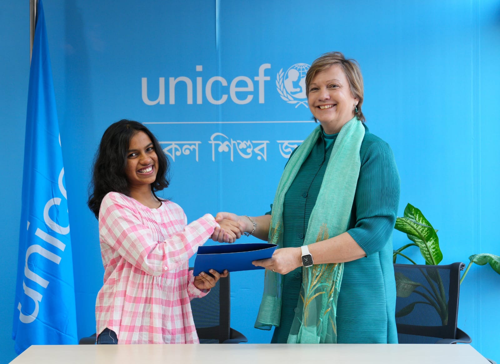 UNICEF appoints 16-year-old Gargee as new youth advocate in Bangladesh